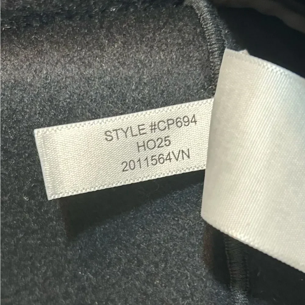 J. Crew Drapey Wool Blend Coat in Black Size Small Classic Minimal Timeless